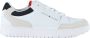 Tommy Hilfiger Leren Sneakers met Vetersluiting White Heren - Thumbnail 1