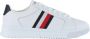 Tommy Hilfiger Leren Sneakers Supercup White Heren - Thumbnail 1