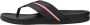 TOMMY HILFIGER Zwarte Teenslippers Hilfiger Toe Post - Thumbnail 2