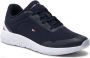 Tommy Hilfiger Sneakers LIGHTWEIGHT RUNNER STRIPES met strepen bij de hiel - Thumbnail 6