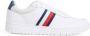 Tommy Hilfiger Plateausneakers TH BASKET CORE LITE vrijetijdsschoen lage schoen veterschoen met gepolsterde schacht - Thumbnail 18