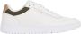 Tommy Hilfiger Lite Beige Sneakers Leren Schoenen White Heren - Thumbnail 1