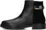 Tommy Hilfiger Laarsjes TH LOGO LEATHER MIX CHELSEA blokhak business schoen laarzen met th-sieraad - Thumbnail 2