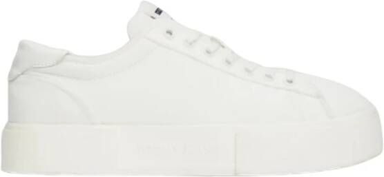 Tommy Jeans Flatform Foxing Sneakers White Heren - Foto 4