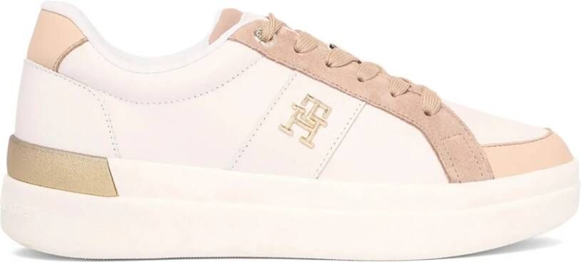 Tommy Hilfiger Luxe Leren Sportieve Sneakers