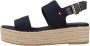 Tommy Hilfiger Sandalen MID WEDGE SANDAL zomerschoen sandaal met jute-beklede plateauhak - Thumbnail 2