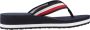 Tommy Hilfiger Middenwig Strand Sandalen Blue Dames - Thumbnail 1