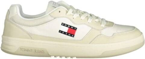 Tommy Hilfiger Moderne Beige Polyester Sneaker Beige Heren