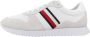 Tommy Hilfiger Sneakers RUNNER EVO MIX ESS met zijstrepen vrijetijdsschoen halfhoge schoen veterschoen - Thumbnail 1