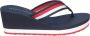 Tommy Hilfiger Dianets CORPORATE WEDGE BEACH SANDAL - Thumbnail 1