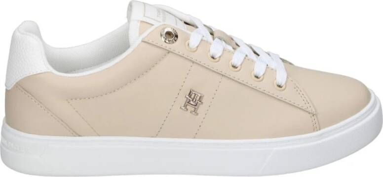 Tommy Hilfiger Modieuze Sportschoenen Beige Dames