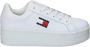 Tommy Jeans Platform Sneakers voor Dames White Dames - Thumbnail 1