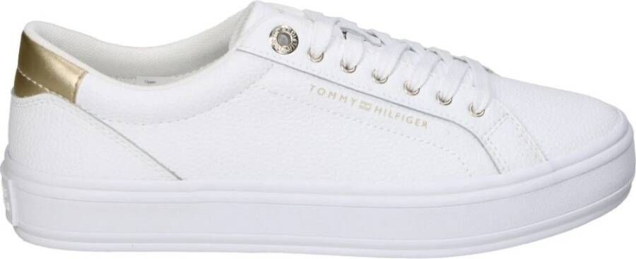 Tommy Hilfiger Modieuze Sportschoenen White Dames