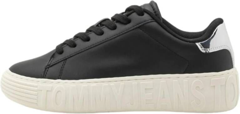 Tommy Jeans Dames Sneakers Herfst Winter Collectie Black Dames