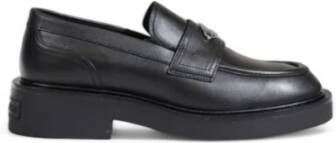 Tommy Hilfiger Platte leren slingback sandaal