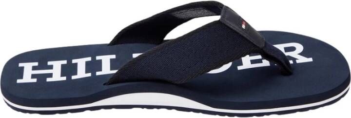 Tommy Hilfiger Polyester Slippers Blue Heren