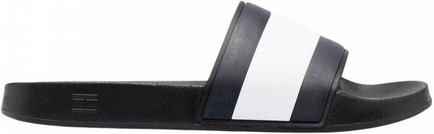 Tommy Hilfiger Badslippers RUBBER TH FLAG POOL SLIDE zomerschoen badschoen slipper voor bad en strand - Foto 9