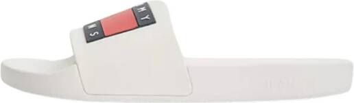 TOMMY JEANS Badslippers POOL SLIDE ESS zomerschoen badschoens slippers met opvallende logo-vlag - Foto 7