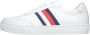 Tommy Hilfiger Premium Cupsole Mono Sneakers Leren Sneaker Heren Wit - Thumbnail 2