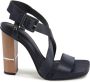 Tommy Hilfiger Stijlvolle Blokhak Band Sandalen - Thumbnail 1