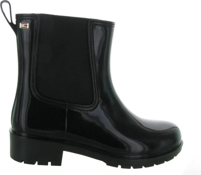 Tommy Hilfiger Chelsea-boots FLAG RAINBOOT gummlaarzen hakken instapschoen met aanhaaklus - Foto 5