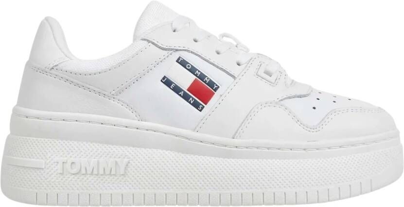 Tommy Jeans Witte Sneakers voor Dames van Tommy Hilfiger White Dames - Foto 3