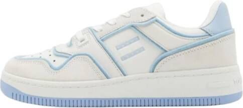 Tommy Hilfiger Retro Basketbalschoenen White Dames