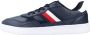 Tommy Hilfiger Blauwe Sportieve Veterschoenen met Contrastdetails en Logoprint Blue Heren - Thumbnail 2