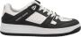 Tommy Hilfiger Retro Leren Sneakers Zwart Black Heren - Thumbnail 1