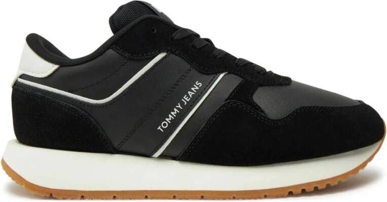 Tommy Hilfiger Retro Runner Sneakers Hardloopstijl Black Dames