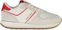 Tommy Hilfiger Rode Leren Dames Sneaker - Thumbnail 1