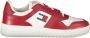 Tommy Hilfiger Rode Sportieve Veterschoenen met Contrastdetails en Logoprint Red Heren - Thumbnail 2