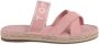 Tommy Hilfiger Roze CrossStrap Espadrille Sandalen - Thumbnail 1