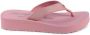 Tommy Hilfiger Roze Teenslippers - Thumbnail 1