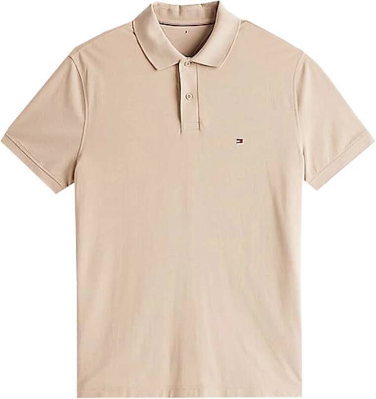 Tommy Hilfiger Sandalwood Piqué Polo Shirt