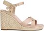 Tommy Hilfiger Satijnen Espadrille Sandalen met Sleehak - Thumbnail 1