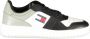 Tommy Hilfiger Zwarte Polyester Sneaker met Contrastdetails Multicolor Heren - Thumbnail 5