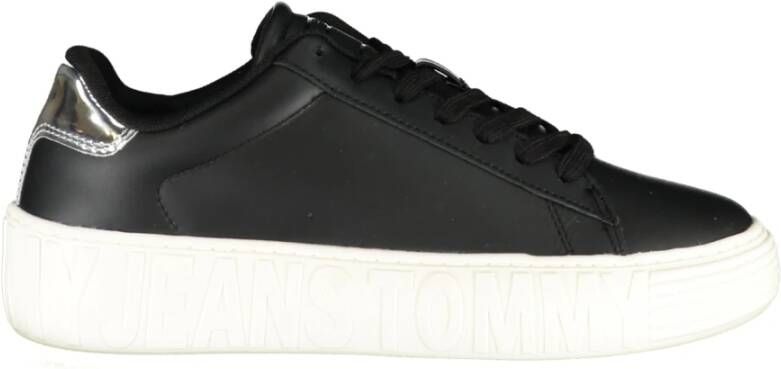 Tommy Hilfiger Polyester Sportsneaker Met Vetersluiting En Contrasterende Print - Foto 2