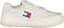 Tommy Hilfiger Witte polyester sneakers met contrastdetails White Dames - Thumbnail 2