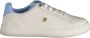 Tommy Hilfiger Lichtblauwe Polyester Sneaker Met Logo En Contrastdetails - Thumbnail 1