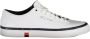 Tommy Hilfiger Stijlvolle witte sneakers voor elke gelegenheid White Heren - Thumbnail 2