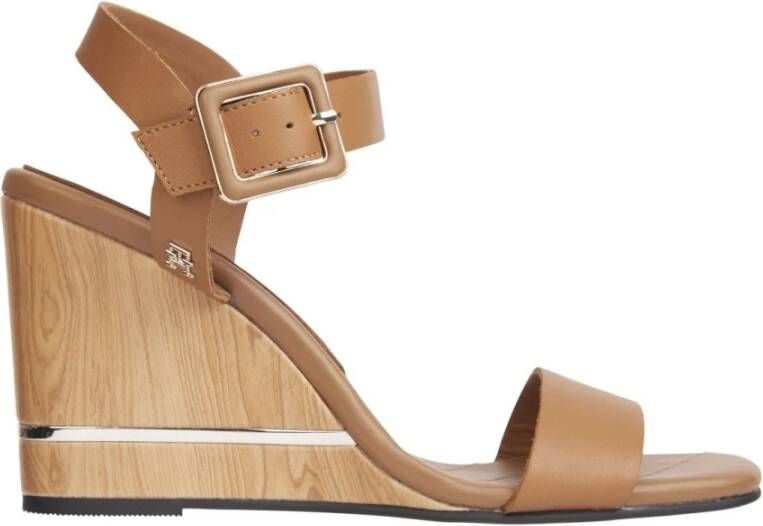 Tommy Hilfiger High Heel Sandals Brown Dames