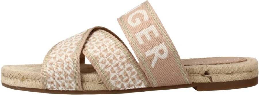 Tommy Hilfiger Slippers TOMMY WEBBING FLAT ESPADRILLE met opvallend logo - Foto 3