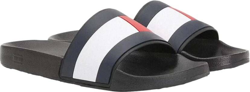 Tommy Hilfiger Badslippers RUBBER TH FLAG POOL SLIDE zomerschoen badschoen slipper voor bad en strand - Foto 4