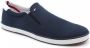 Tommy Hilfiger Harlow heren instappers laag donkerblauw canvas FM0FM00597 - Thumbnail 12