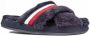 Tommy Hilfiger Pluchen pantoffels TOMMY FURRY HOME SLIPPER met textielband - Thumbnail 1
