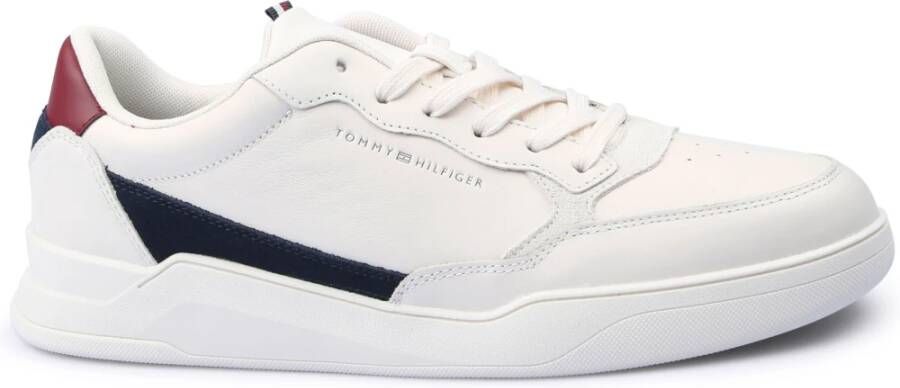 Tommy Hilfiger Elevated Cupsole sneakers wit Fm0Fm04490 AC0 White Heren - Foto 4