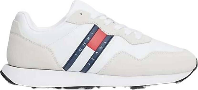 TOMMY JEANS Sneakers met sleehak TJW EVA RUNNER MAT MIX ESS vrijetijdsschoen lage schoen veterschoen met zijlogo-vlag - Foto 5