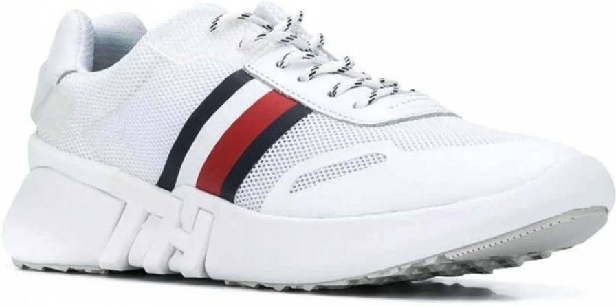Tommy Hilfiger Sneakers in wit voor Dames Tommy Sporty Branded Runner