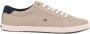 Tommy Hilfiger Iconic Long Lace Sneakers Heren Stone - Thumbnail 7